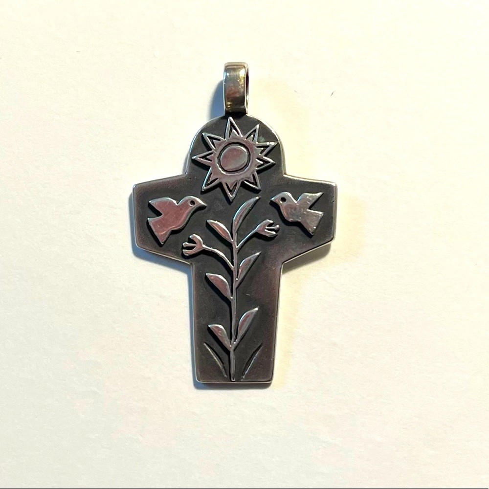 Retired James Avery Sterling Silver Cross